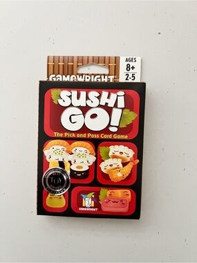 New Sushi Go! Card Game by Gamewright - Award-Winning Family Strategy Game